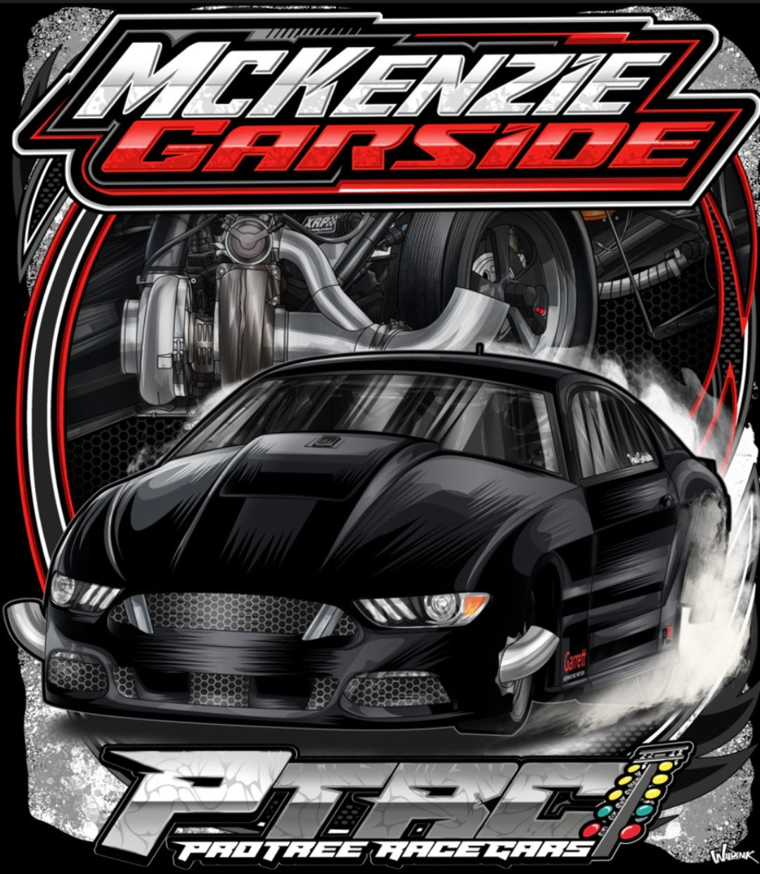 PRO TREE MUSTANG TEE